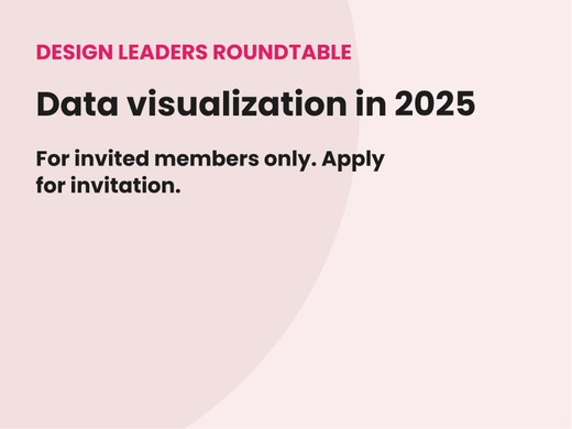 Design readers roundtable: Data visualization in 2025